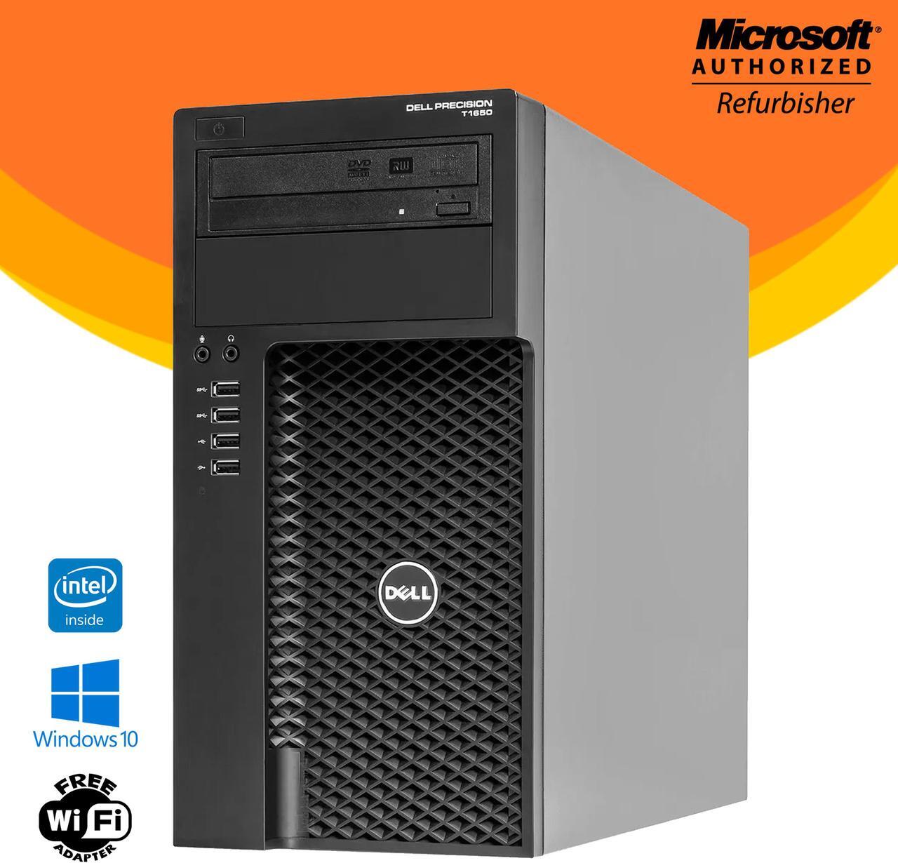 Main image of Dell Precision T1650 workstation  i5-3550 3.30GHz 8GB 256GB SSD Win 10 Pro