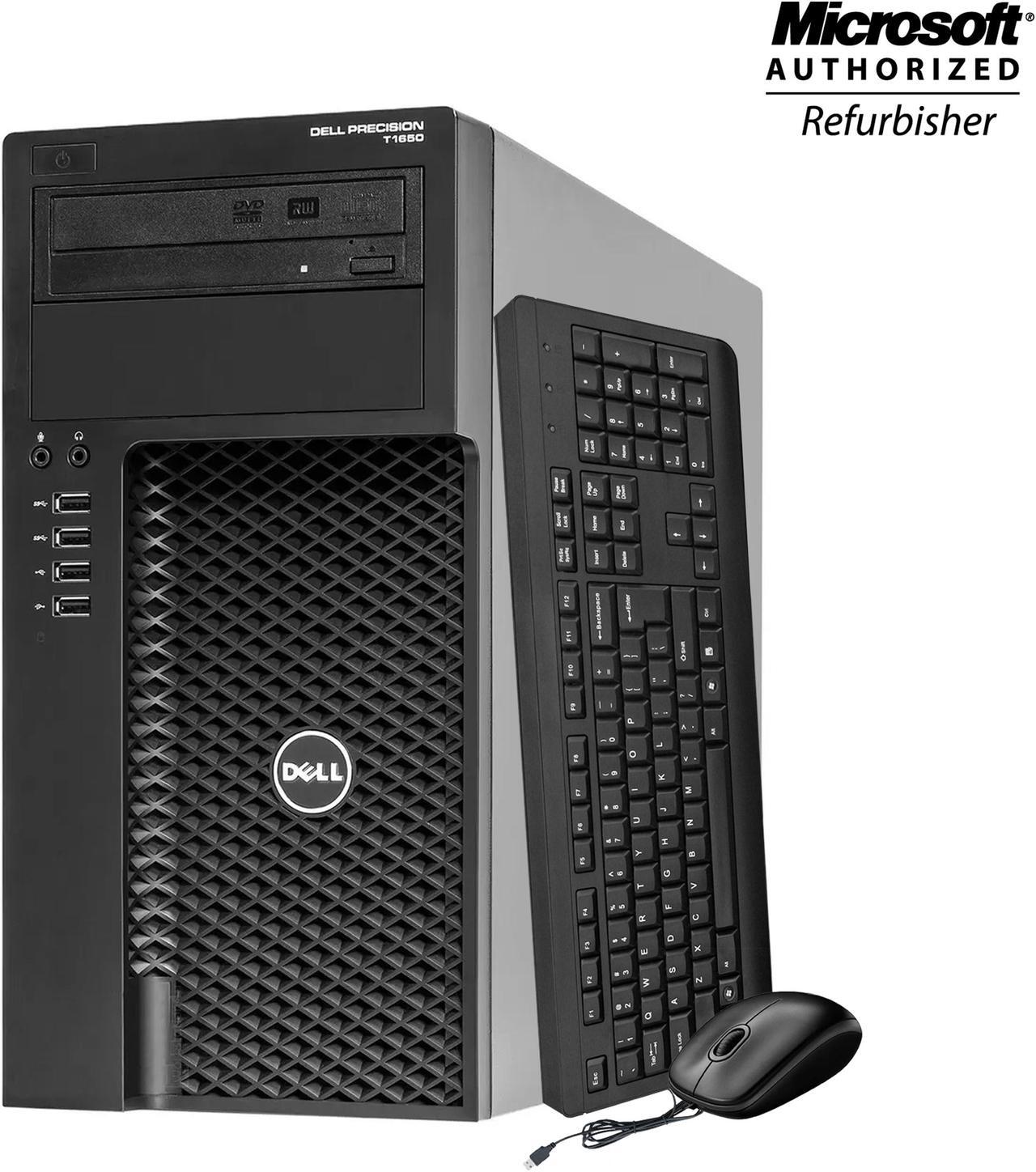 Alt view image 4 of 5 - Dell Precision T1650 workstation  i5-3550 3.30GHz 8GB 256GB SSD Win 10 Pro