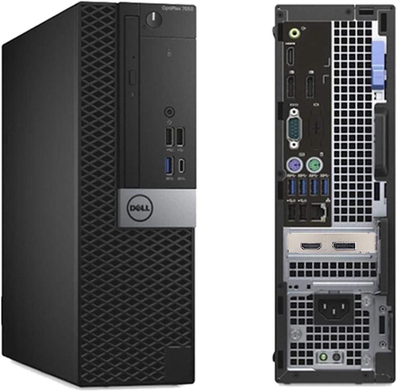 Alt view image 3 of 12 - Dell OptiPlex 7050 SFF Business Desktop, Intel Quad-Core i7-6700 Upto 4.00GHz, 16GB DDR4 RAM, 1TB SSD, HDMI, DisplayPort, Wi-Fi, New Keyboard & Mouse, Windows 10 Pro
