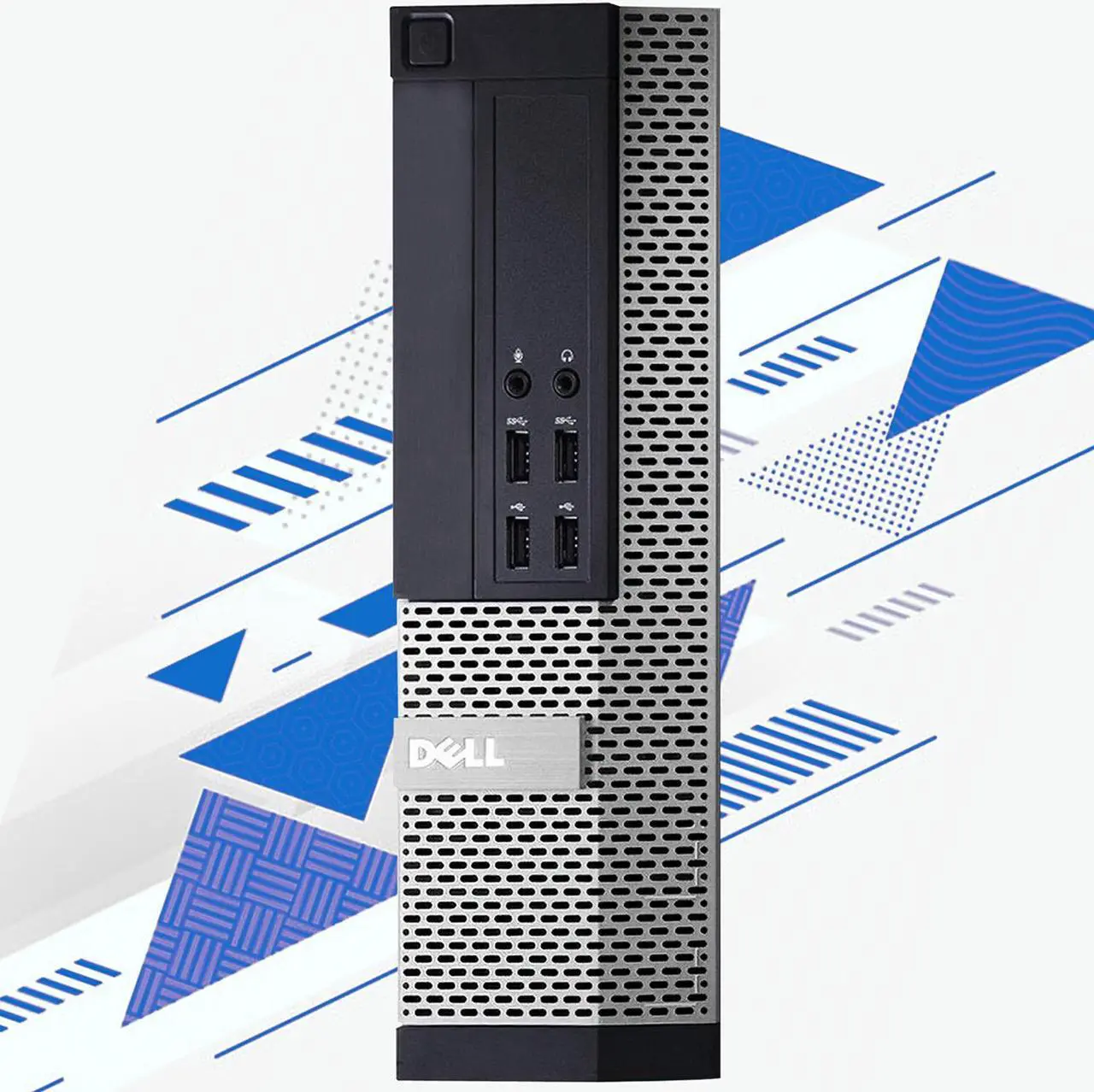 Alt view image 4 of 5 - Dell Computers OptiPlex 7010 SFF Home/ Office Desktop PC | Intel i5 Quad-Core Upto 3.60 GHZ CPU | 16GB RAM | 120GB SSD Storage | Windows 10 Pro | WIFI | Free Keyboard Mouse (Refurbish)