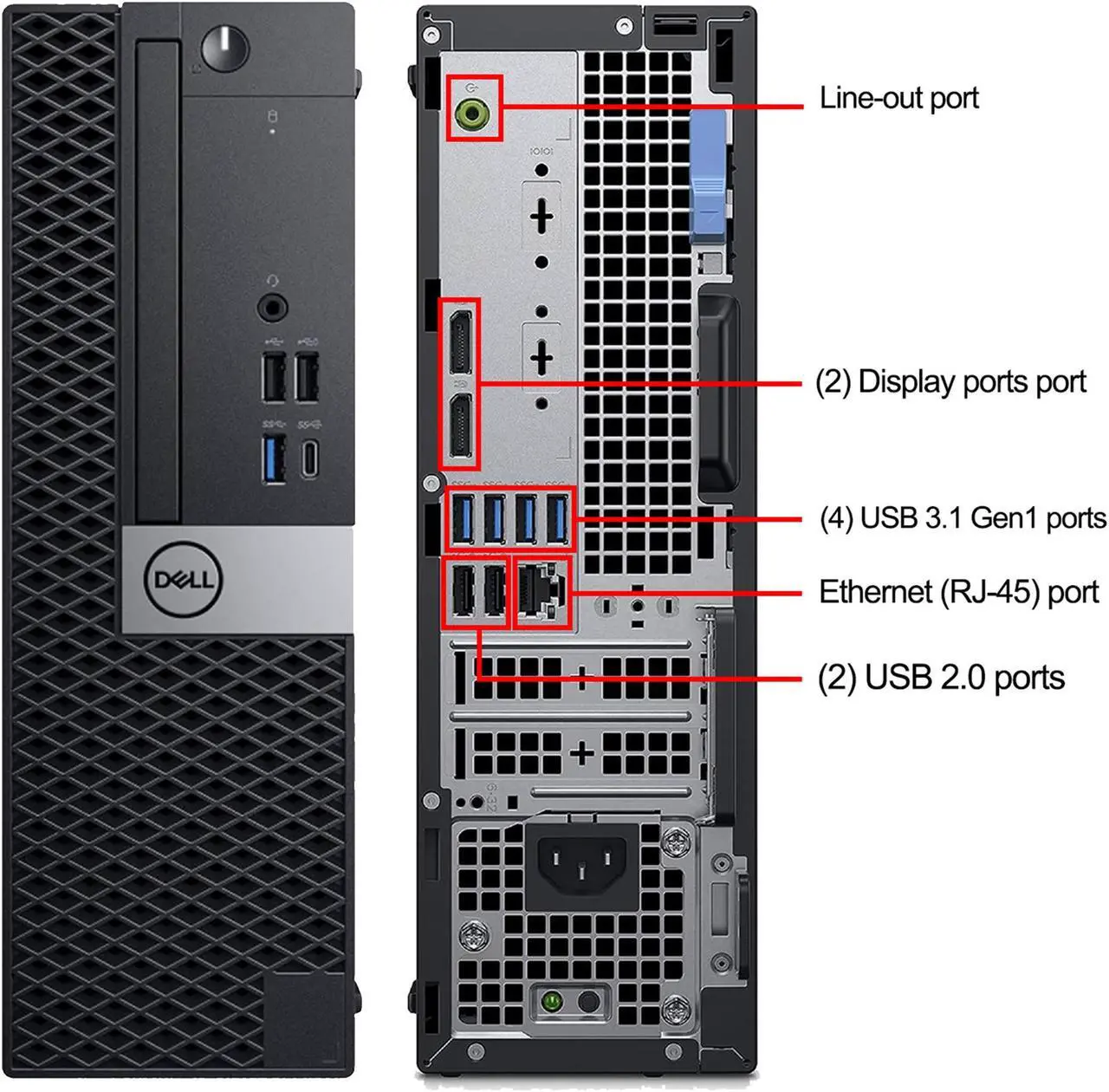 Dell OptiPlex 7060 Windows 11 Pro Desktop Computer SFF, Intel 8th Gen