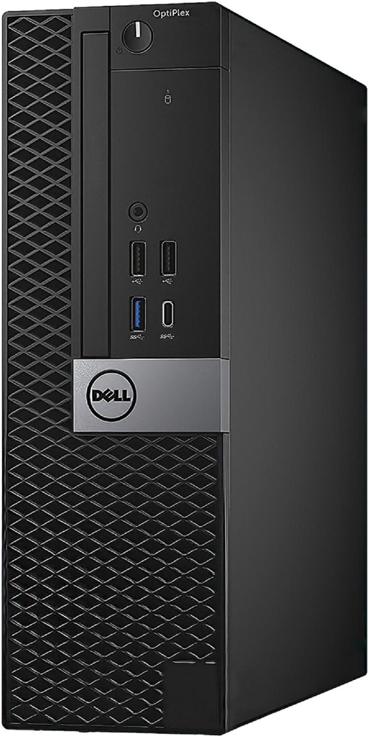 DELL Desktop Computer OptiPlex 7050-SFF Intel Core i5-7500 Processor 16 GB DDR4 RAM 1 TB NVMe SSD Windows 10 Pro 64-bit Wireless Keyboard and Mouse HDMI Black