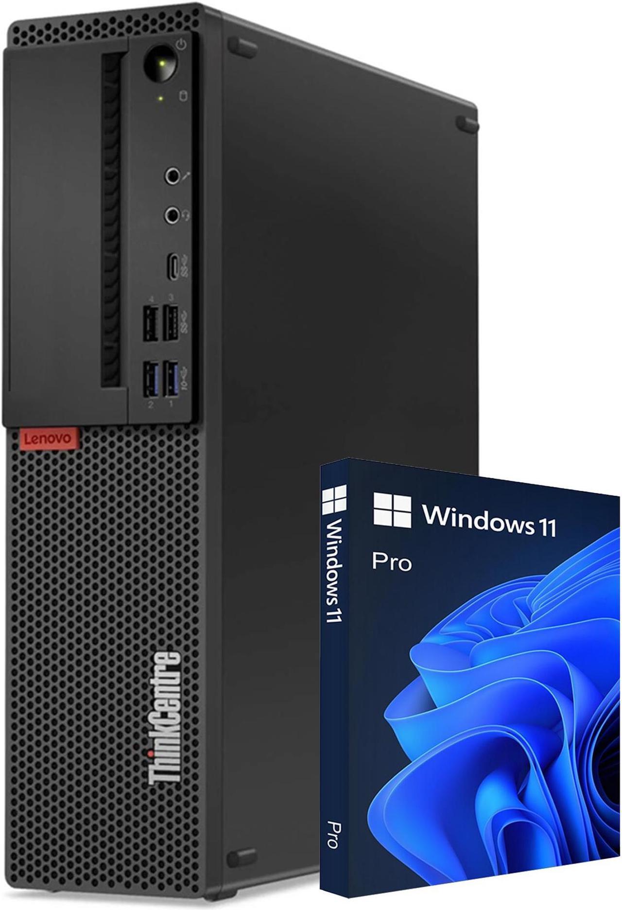 Main image of Lenovo Business Desktop ThinkCentre M720S-SFF Intel Core i5-8500 16GB DDR4 512GB NVMe SSD Windows 11 Pro 64-bit Wireless Keyboard and Mouse