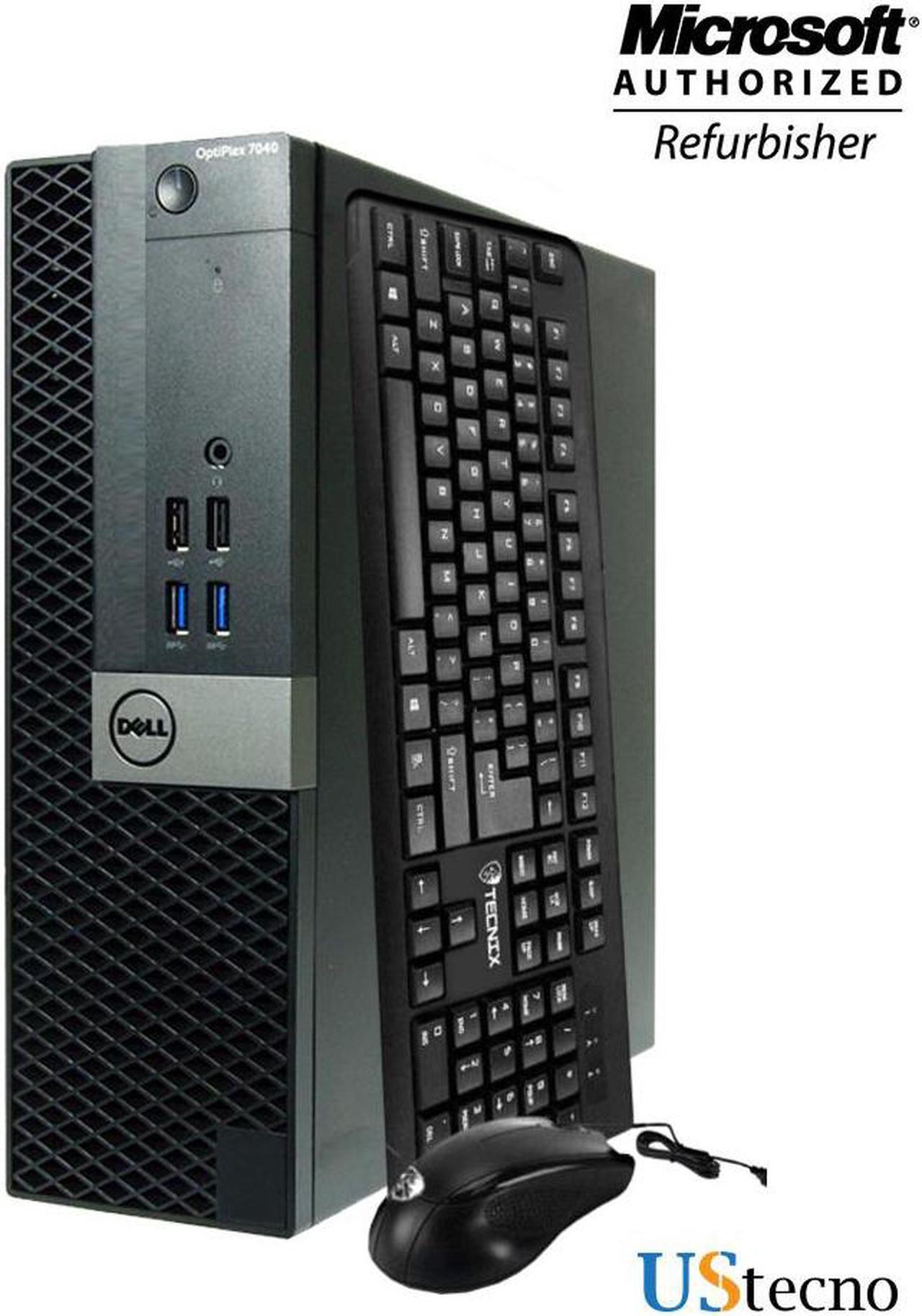 Main image of Grade A -Dell 7040 Small Form Factor (SFF) Core i5 6th gen 6500 (3.20 GHz) 8GB DDR3 RAM 500 GB HDD HDMI, USB 3.0, Free WiFi Adapter Windows 10 Home 64-Bit