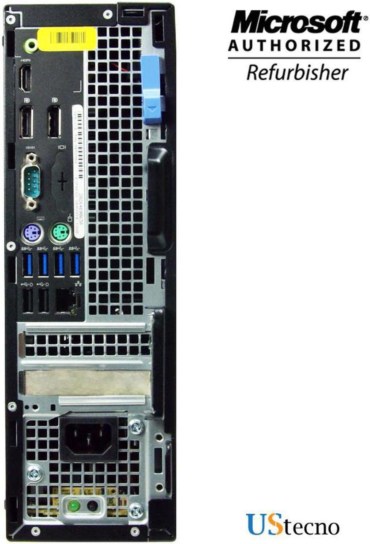 Alt view image 2 of 3 - Grade A -Dell 7040 Small Form Factor (SFF) Core i5 6th gen 6500 (3.20 GHz) 8GB DDR3 RAM 500 GB HDD HDMI, USB 3.0, Free WiFi Adapter Windows 10 Home 64-Bit