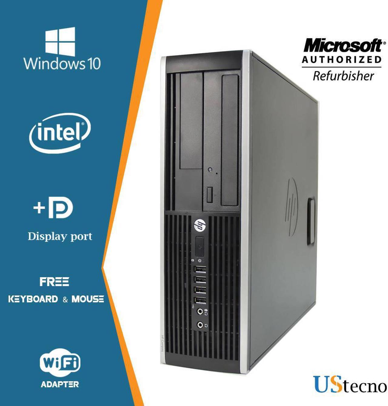 Main image of Grade A - HP Compaq Pro 6300 Small Form factor ( SFF ) Computer Intel Core i5 3rd Gen 3470s 8GB 500GB HDD DVD Windows 10 Professional with Free Keyboard, Mouse,Power cord,WiFi Adapter