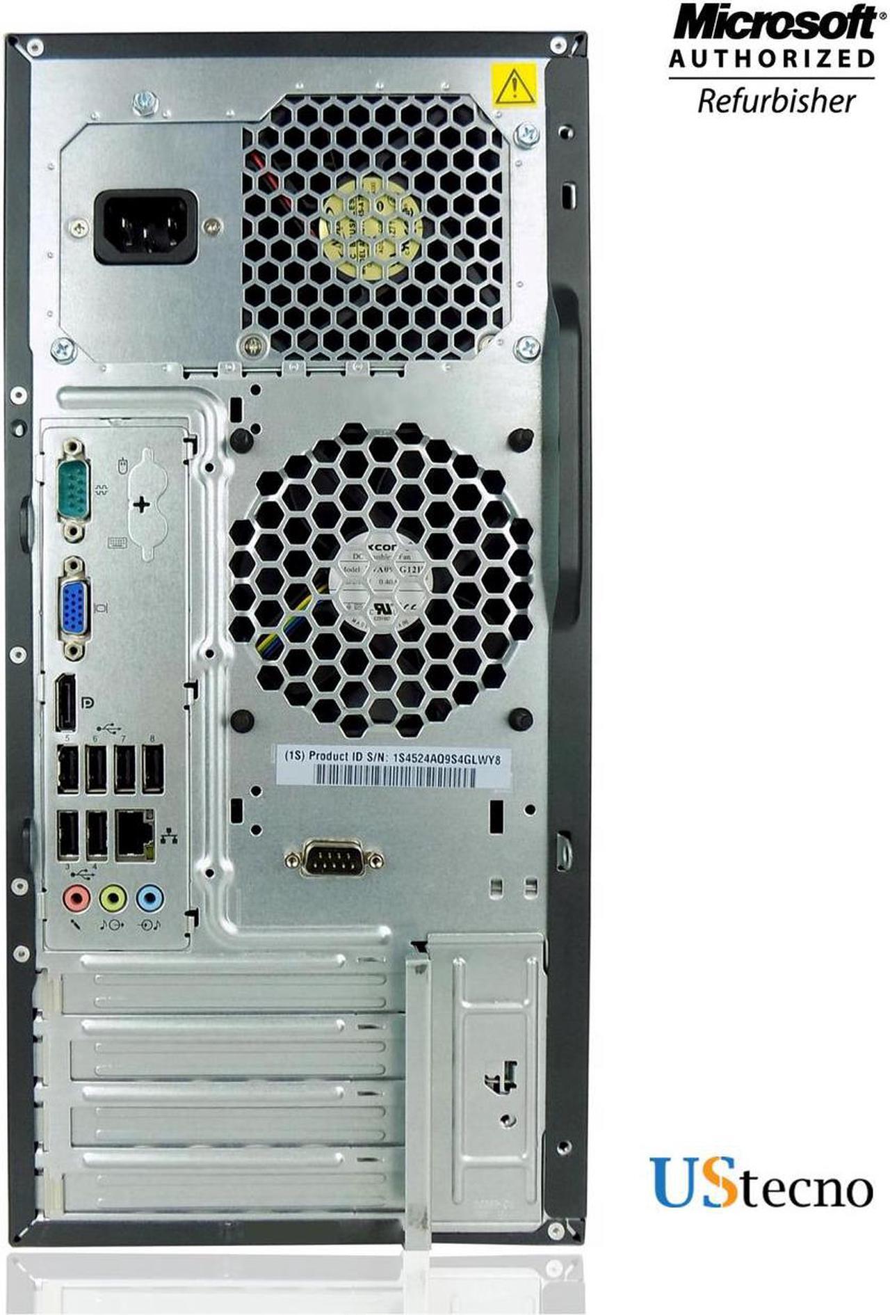 Alt view image 3 of 5 - Grade A -Lenovo ThinkCentre M90p Tower Desktop PC Intel Core i5 1st Gen 650 (3.2GHz) 8GB DDR3 Memory 500GB HDD Free WiFi Adapter Bluetooth 4.0, VGA, DisplayPort, Windows 10 Homel 64-bit
