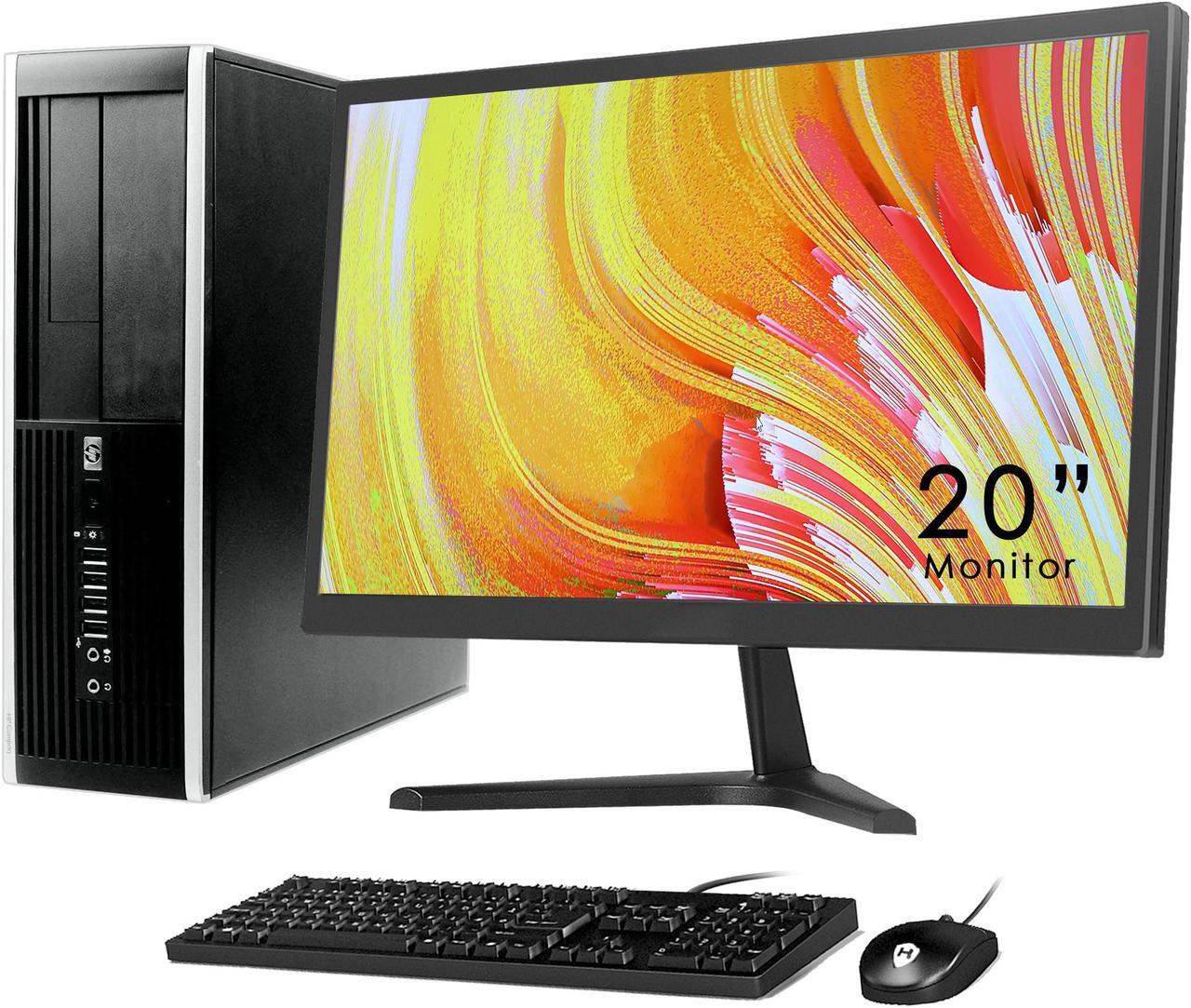 Alt view image 4 of 7 - Office use computer HP Compaq Pro 6305 Small Form Factor (SFF) Computer AMD 8GB 1TB HDD|  20 inch Tecnii Monitor(HDMI) |Intel HD Graphics| Win 10 Home -64 Bit, Free WiFi Adapter