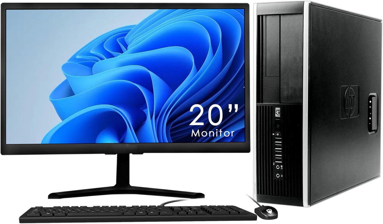 Main image of Office use computer HP Compaq Pro 6305 Small Form Factor (SFF) Computer AMD 8GB 1TB HDD|  20 inch Tecnii Monitor(HDMI) |Intel HD Graphics| Win 10 Home -64 Bit, Free WiFi Adapter