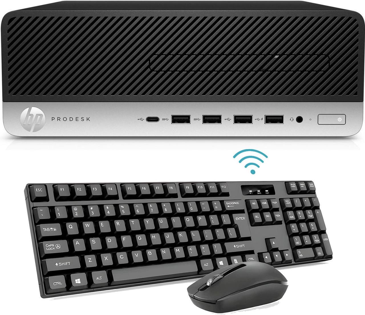 Business Desktop Solution HP ProDesk 600 G3 SFF Computer PC| Intel Core i7 Processor| 2TB SSD| 32GB DDR4 RAM| Windows 10 Pro| Wireless Keyboard and Mouse