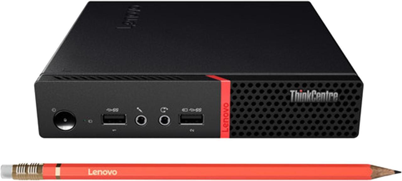 Main image of Lenovo ThinkCentre M715q Mini Professional High-Performance Desktop Computer Tiny PC/ AMD PRO A6-8570E Processor/ 16GB DDR4 RAM/ 1TB M.2 SSD/ Windows 10 Pro/ Wireless Keyboard Mouse/ HDMI/ WiFi