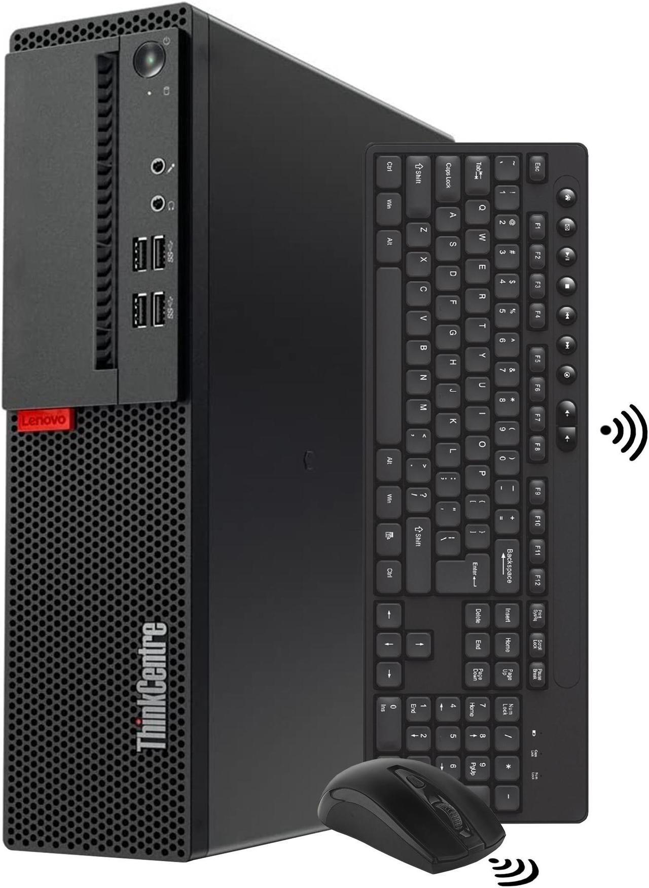 Lenovo ThinkCentre M710s SFF Desktop Computer System PC - Intel Core I5-6500 Quad Core Processor Up to 3.60 GHz | 16GB DDR4 RAM | 1TB NVMe SSD | Windows 10 Pro | Built in WIFI | USB Bluetooth - Black