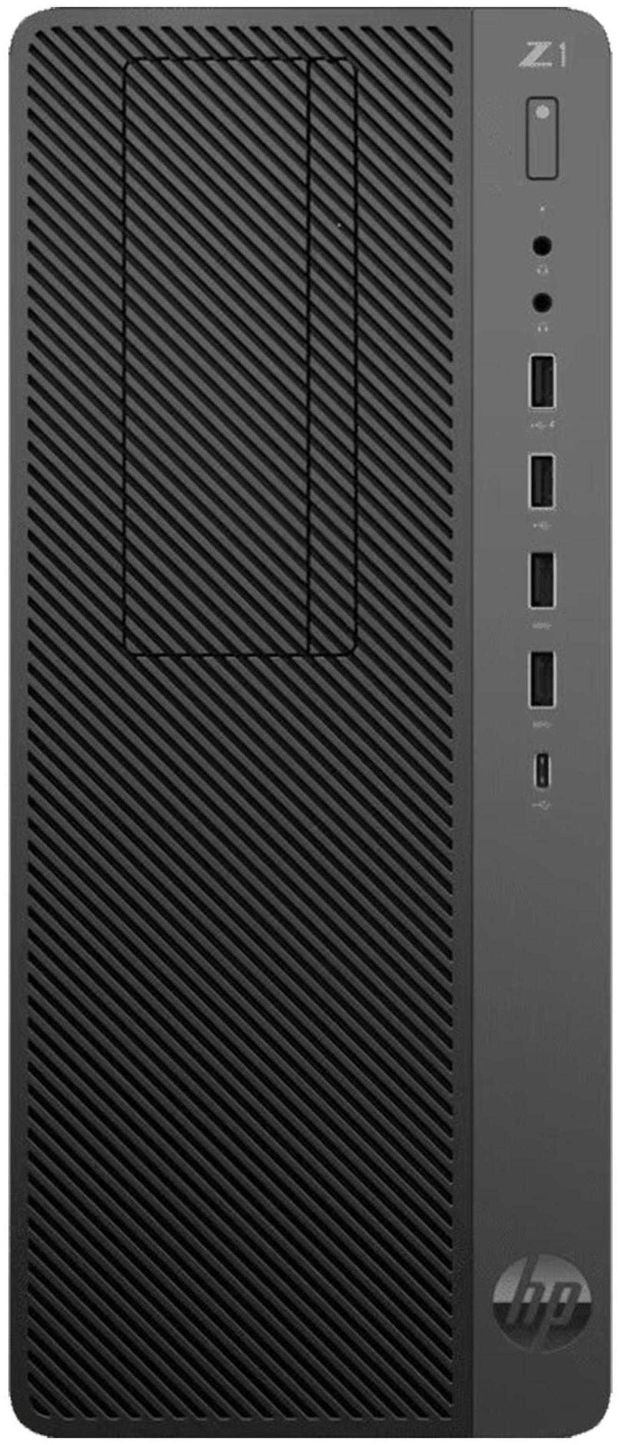 Alt view image 3 of 7 - HP Z1 Entry Tower G5 Workstation Gaming Computer Windows 11 Pro Desktop PC - Intel I5-8500 Six Core Processor | 32GB DDR4 RAM | 2TB NVMe SSD | NVIDIA Graphics RTX 3050 6GB GPU | built-in WiFi - Black