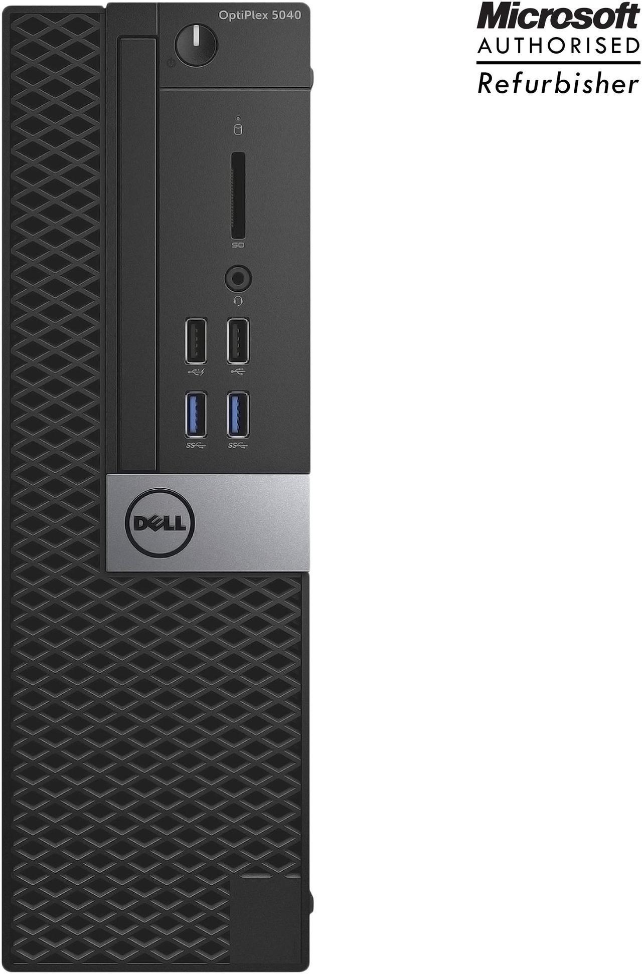 Dell Optiplex 5040 Small Form Factor (SFF)  Core i5 6th Gen 6500 3.2 Ghz 16GB RAM 512GB SSD HDMI , Bluetooth 4.0 Win 10 Pro 64 Bit