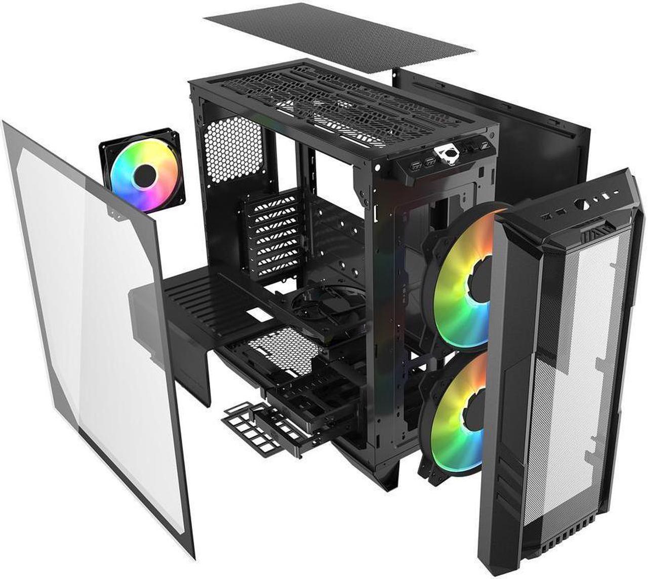 Alt view image 3 of 3 - ADAMANT CUSTOM 24-Core Media Workstation Gaming Desktop Computer PC Intel Core i9 13900K 3.0Ghz Z790 Series 32GB DDR5 1TB NVMe Gen3 SSD 750W Geforce RTX 5070 12GB