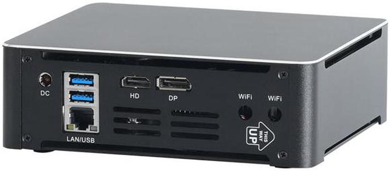 HUNSN 4K Mini PC, Desktop Computer, BM21b, 12 Cores I7 1360P, Server, Windows 11 Pro or Linux Ubuntu, Wi-Fi 6, BT 5.2, DP1.4a, HDMI2.1, 6 x USB3.0, Full Feature Type-C, Smart Fan, 32G RAM, 512G SSD