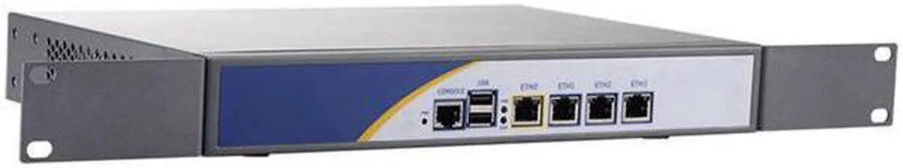 Main image of Firewall Hardware, VPN, Intel J1900, HUNSN RS17, Network Security Appliance, Router PC, 4 x Intel Gigabit LAN, 2 x USB, COM, VGA, 2 x Reserved Fan, Barebone, NO RAM, NO Storage, NO System