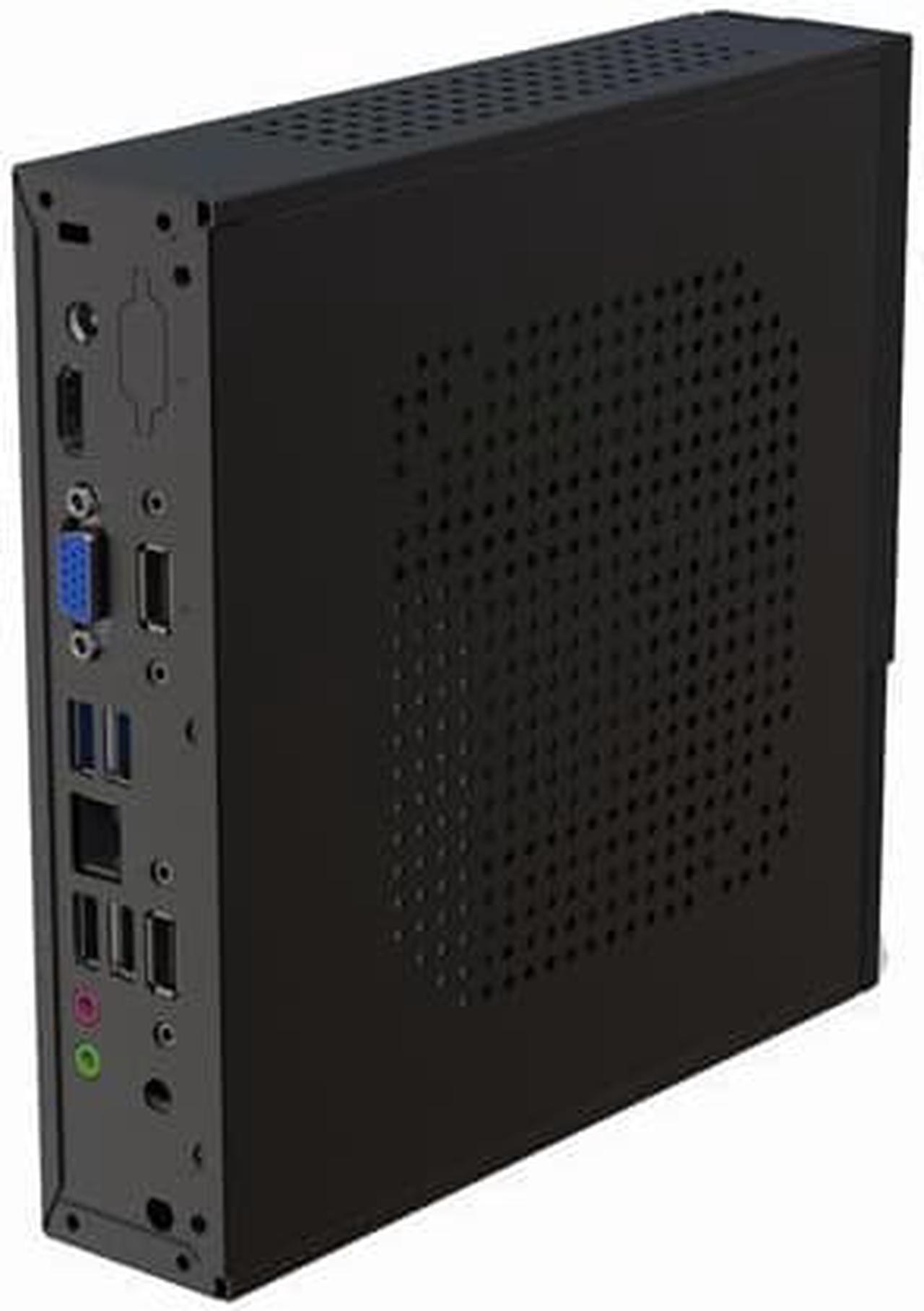 Rugged Mini PC, Intel Core Gen 3th I7 3520M, HUNSN BH21, Desktop Computer, Windows 11 Pro or Linux Ubuntu, PXE, WOL Supported, VGA, HDMI, LAN, Vesa Mount, 8G RAM, 128G SSD