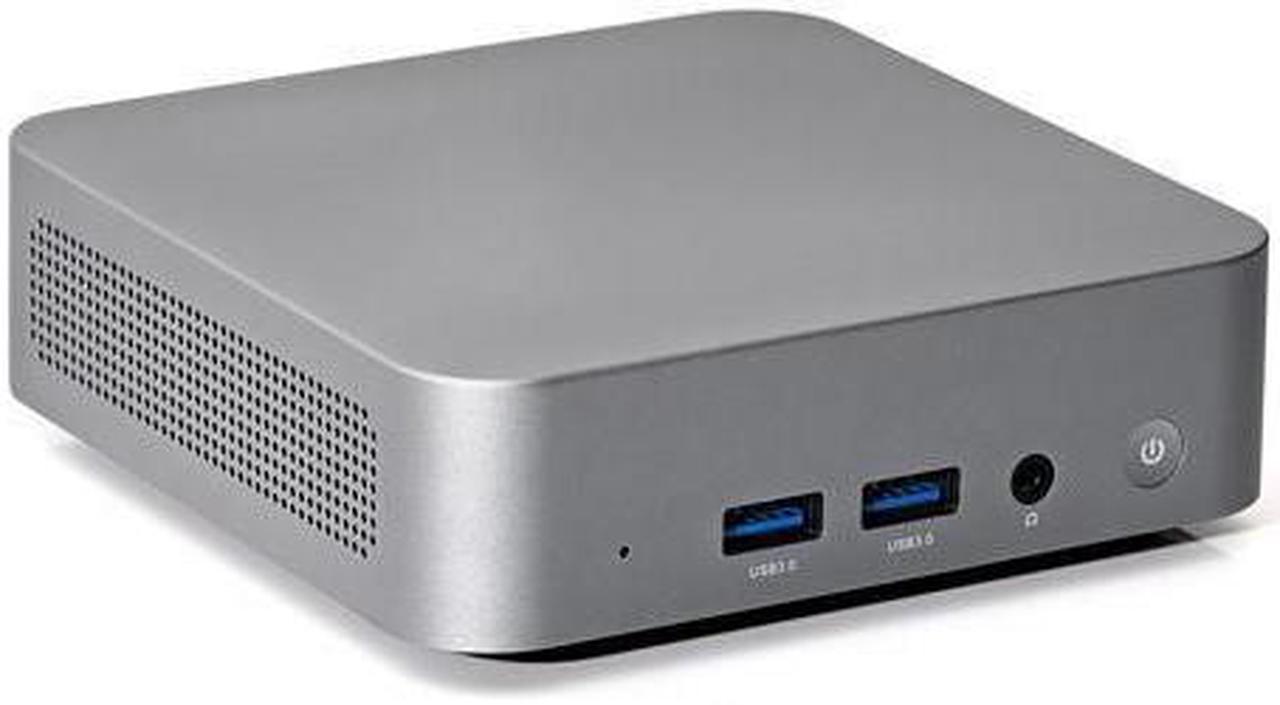 HUNSN 4K Mini PC, Desktop Computer, HTPC, Kodi Box, I7 1185G7, BM35, Windows 11 / Linux Ubuntu, Wi-Fi 6, BT 5.2, 2 x Type-C, 2 x HDMI2.0b, Support TypeC PD, 32G RAM, 512G M.2 SSD