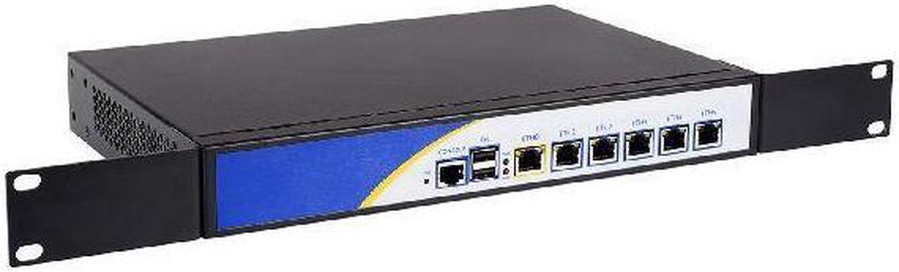 HUNSN Micro Firewall Appliance, Mini PC, H610, I7 13700T, RS03, Pfsense, Mikrotik, OPNsense, VPN, Router PC, AES-NI, 6 x I226-V 2.5Gbe, 2 x USB, COM, VGA, 0 RAM, 0 Storage, Barebone No System