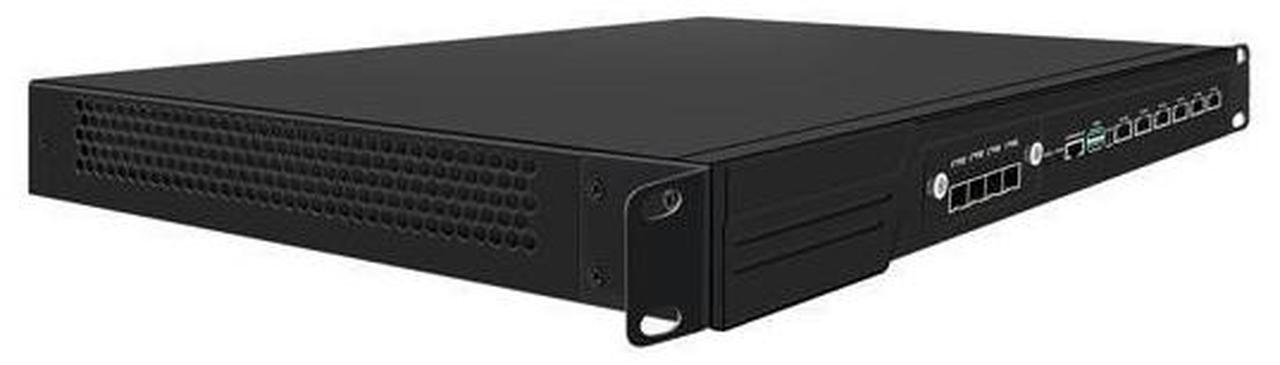 Alt view image 2 of 4 - HUNSN 1U Firewall Appliance 10GB, PFSense, Mikrotik, Core I3 12100, RJ59, OPNsense, VPN, Network Rackmount, H61 / B660, 6 x 2.5GbE I226-V, 4 x SFP+ XL710, 8G RAM, 64G SSD