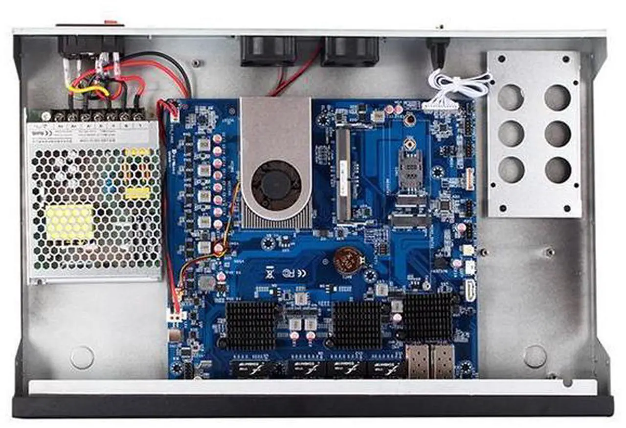 Alt view image 3 of 3 - HUNSN 1U Rackmount Firewall, Mikrotik, Pfsense, OPNsense, VPN, Core I5 2520M, RS07, Network Security Appliance, Router PC, AES-NI/8 LAN/2 Optical SFP/2 USB3.0/COM/VGA, 8G RAM, 256G SSD