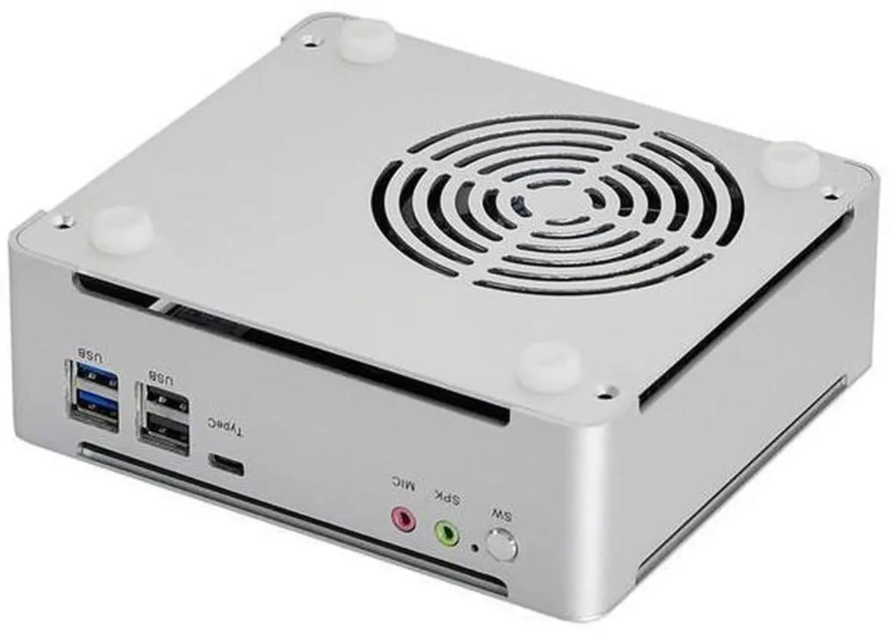 Alt view image 5 of 6 - HUNSN 4K Mini PC, Desktop Computer, Server, I7 13620H 1355U, BM21, Wi-Fi 6, BT 5.2, DP1.4a, HDMI2.1, 6 x USB3.0, Type-C, Smart Fan, 64G RAM, 512G SSD