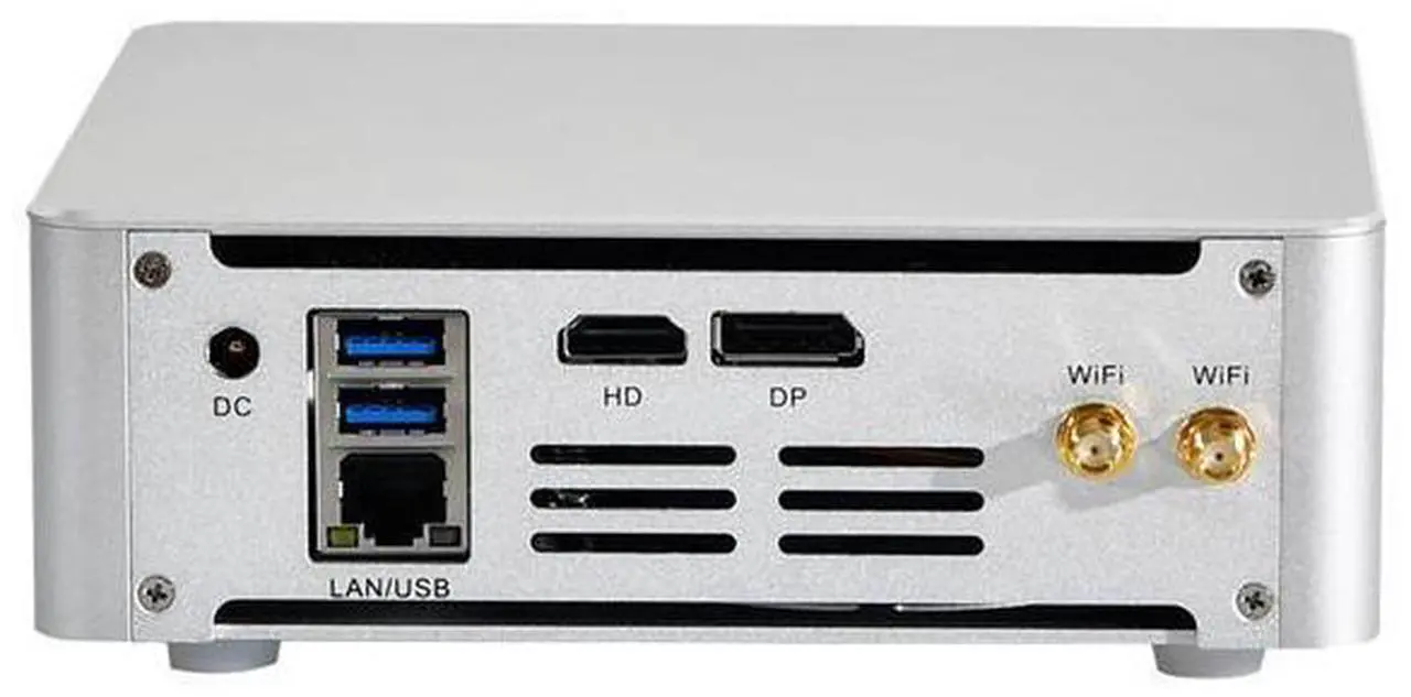Alt view image 3 of 6 - HUNSN 4K Mini PC, Desktop Computer, Server, I7 13620H 1355U, BM21, Wi-Fi 6, BT 5.2, DP1.4a, HDMI2.1, 6 x USB3.0, Type-C, Smart Fan, 64G RAM, 512G SSD