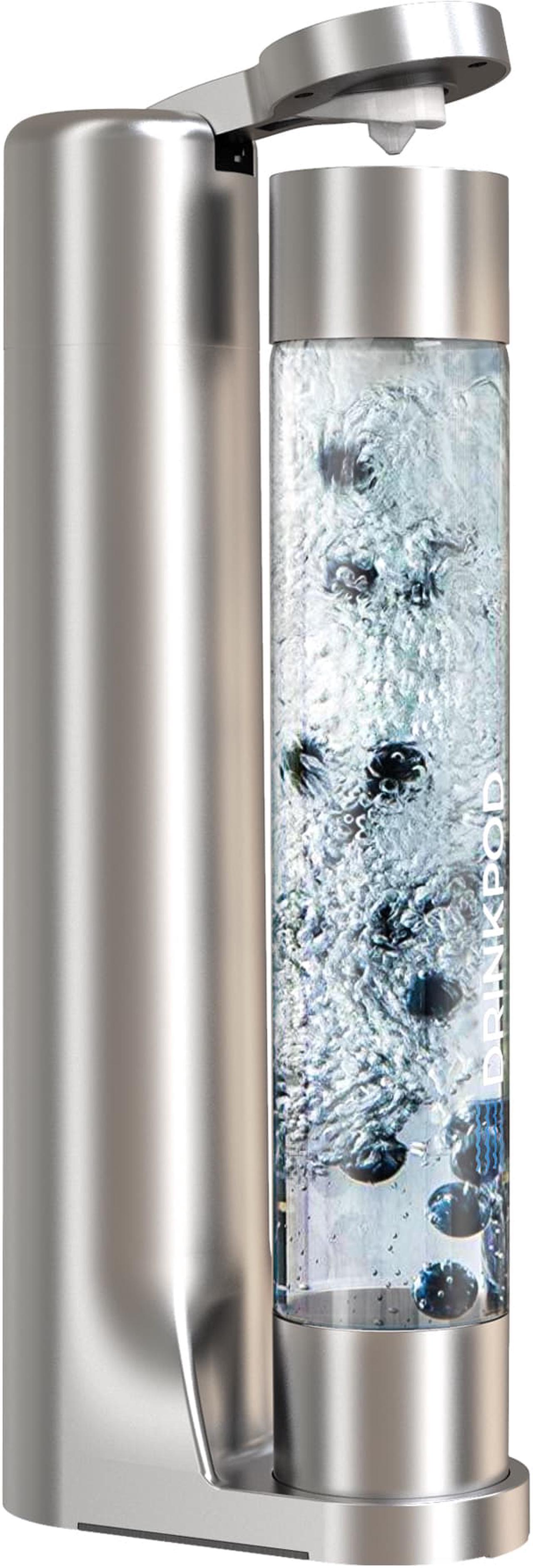 Alt view image 5 of 5 - Drinkpod FIZZpod Soda Maker - Fizzy Sparkling Water & Soda Maker with 3 PET Bottles, 3 Caps, 1 Fizz Infuser and Manual - Make Homemade Sparkle Water, Juice, Coffee, Tea and Cocktail Drinks with Fruit