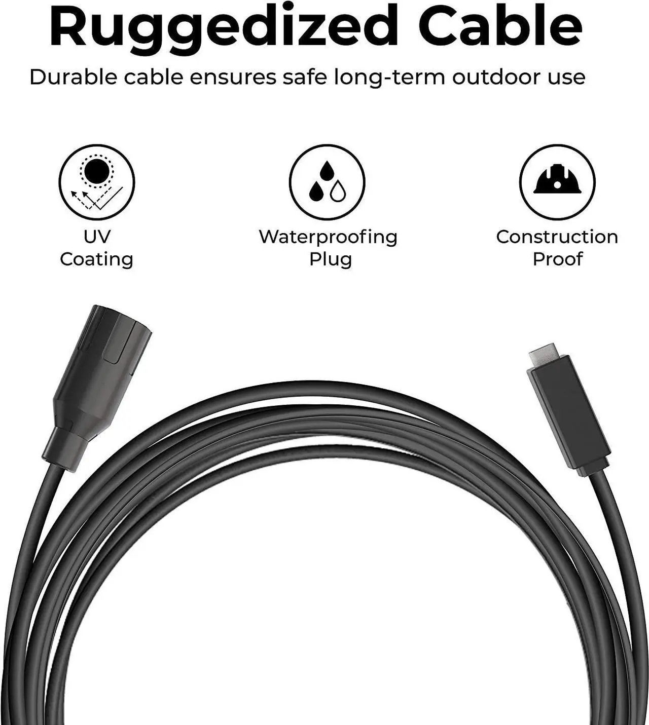 Alt view image 5 of 6 - Brinno AFB1000 Camera Extender Kit - 10M USB-C Power Extension Cable for Outdoor Use - Instantly View and Transfer Data at high-speeds - Compatible with BCC2000 or TLC Series with ATH2000 housing