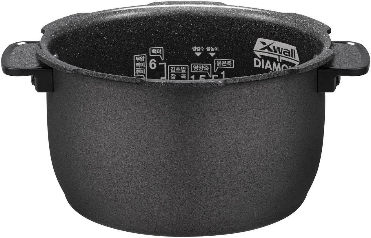 Alt view image 5 of 5 - Cuckoo CRP-RT0609FB - 6 Cups, Twin Pressure Rice Cooker & Warmer