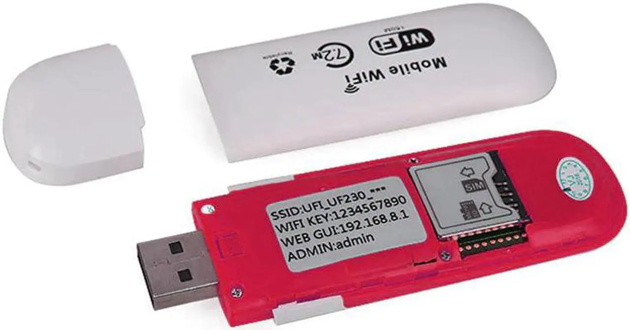 Alt view image 3 of 5 - Wireless 3G Mobile Wifi Router Usb Dongle Mobile Broadband Modem Portable Hotspot Wifi Modem Support Sim Card