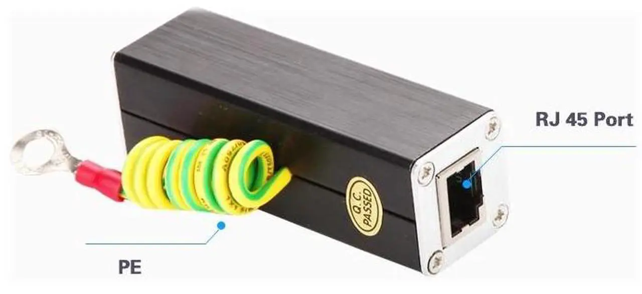 Alt view image 5 of 6 - LAN & IP Camera Network RJ45 Surge Protector,Protection device, Lightning Arrester,SPD for 100M Ethernet Network