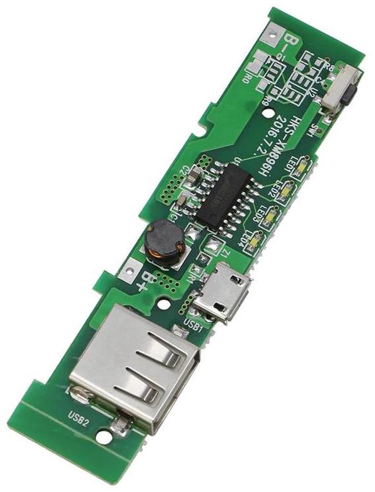 Alt view image 2 of 4 - USB 5V 2A Mobile Phone Power Bank Charger PCB Board Module For 18650 Battery