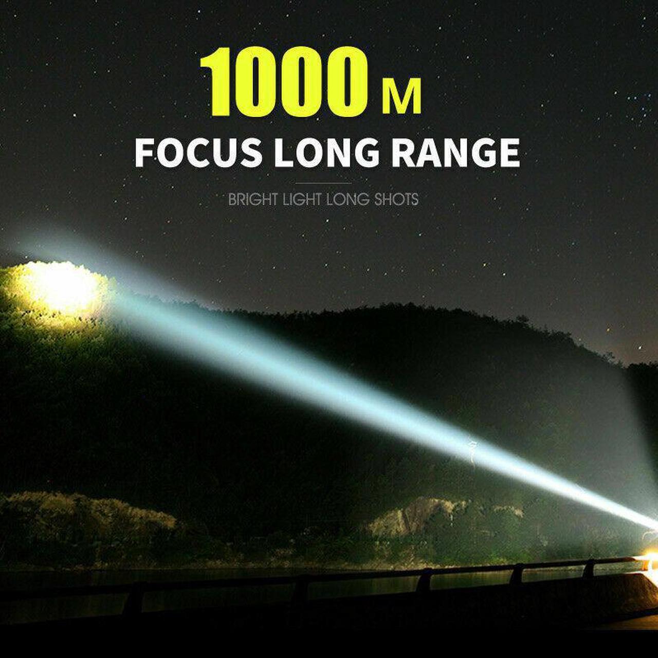Alt view image 3 of 6 - Super-bright SuperLight Flashlight Tactical Torch USB Lamp