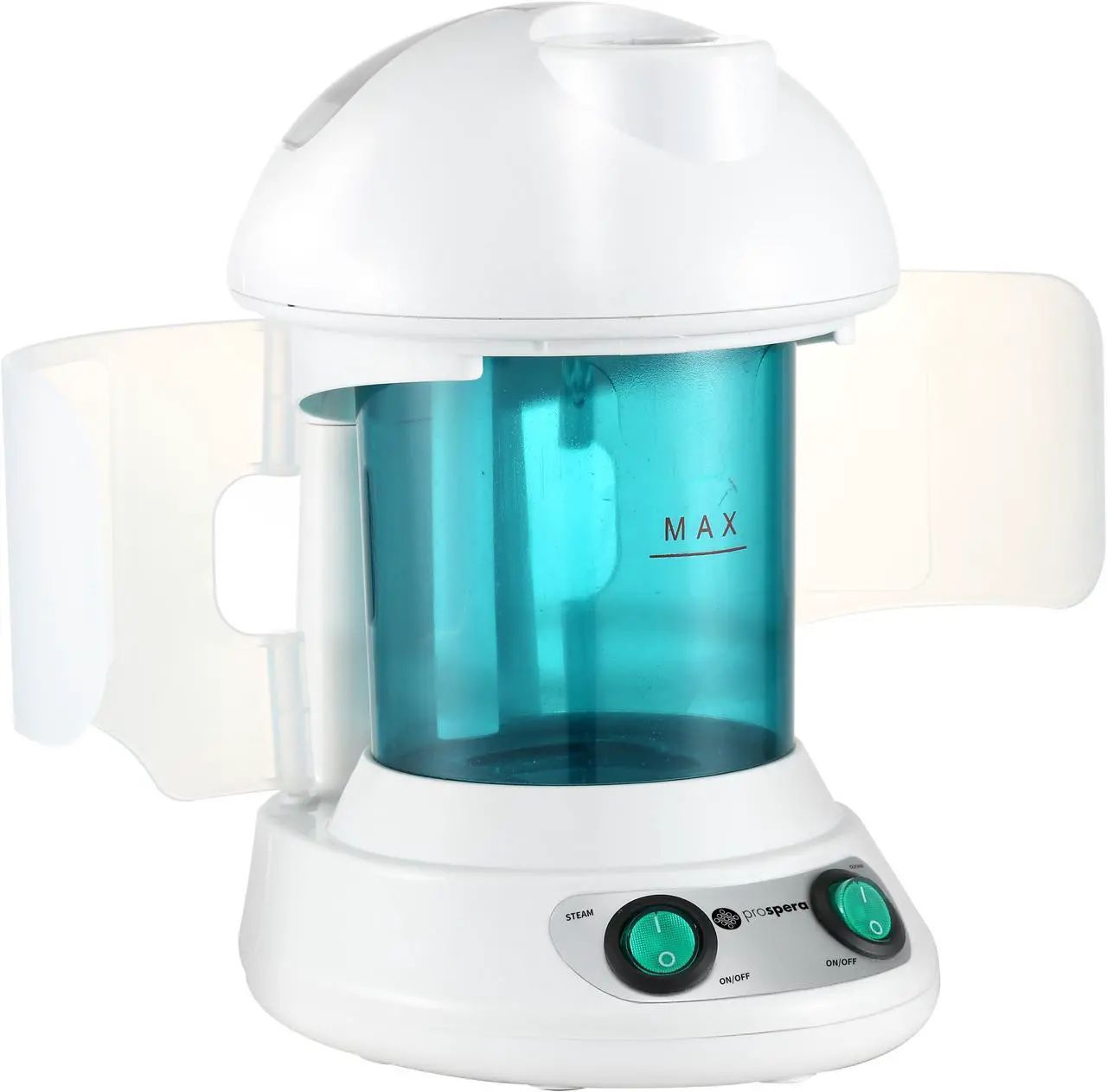 Alt view image 7 of 7 - Prospera DL015 Hot Mist Nano Facial and Hair Steamer, providing an enhanced hydrating effect and leaving the skin and hair smooth, supple and hydrated.