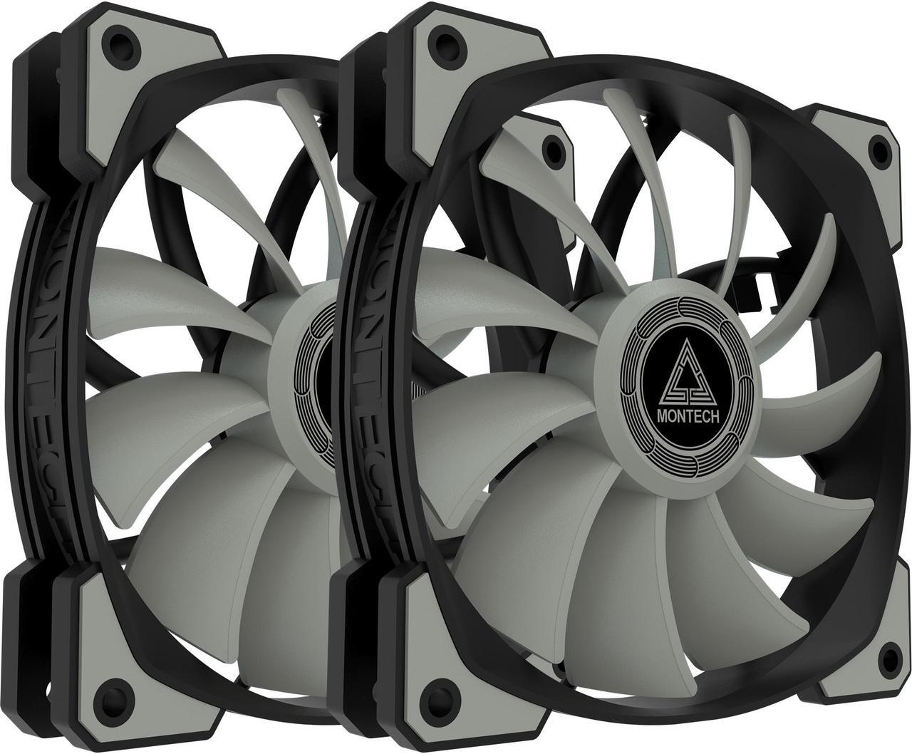 Main image of Montech Air Fan P120, 120mm Fan 2 in 1, 4Pin PWM, Durable Low Noise FDB System, High Cooling Performance, High Performance Fan Blades, Proprietary Enhanced Fan Frame