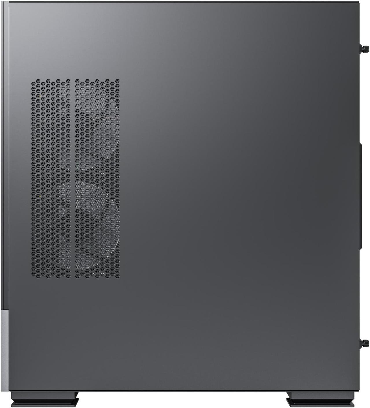 Alt view image 4 of 8 - Montech Sky Two ATX Gaming Mid Tower Computer Case | Dual Tempered Glass | 4X PWM ARGB Fans Pre-Installed | Type C | High Airflow Performance | Black