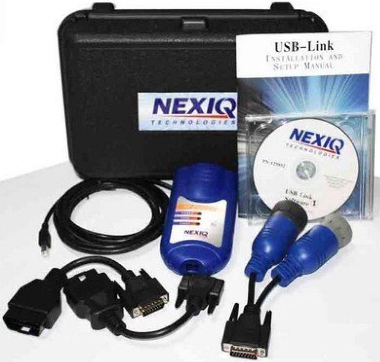 Main image of Nexiq USB Link Vehicle Interface 125032 Full Kit, All Software and Adapters