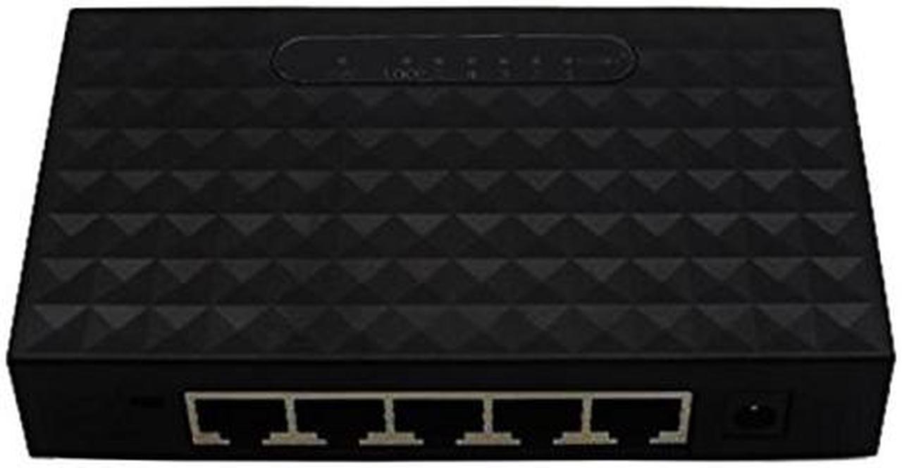 Plugadget 5 Ports Portas Gigabit Mini Network Switch 1000Mbps Ethernet Smart Switcher High Performance