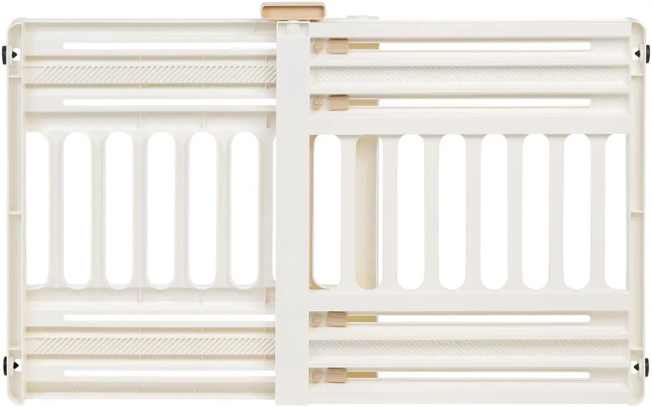 Main image of IRIS 24 to 39" Portable Expandable Pet Gate, White