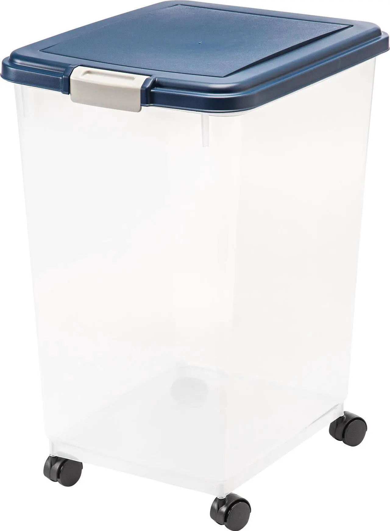 Main image of IRIS 69 Quart Airtight Pet Food Container, Blue