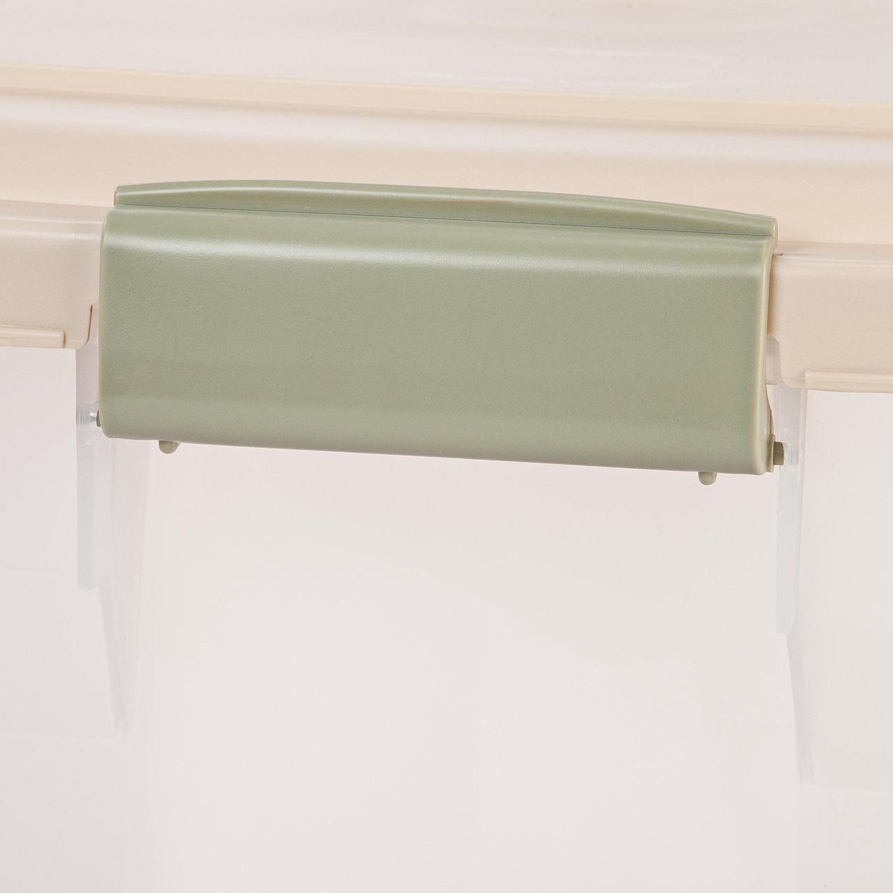 Alt view image 4 of 5 - IRIS Premium Airtight Pet Food Storage Container, 67-Quart, Almond