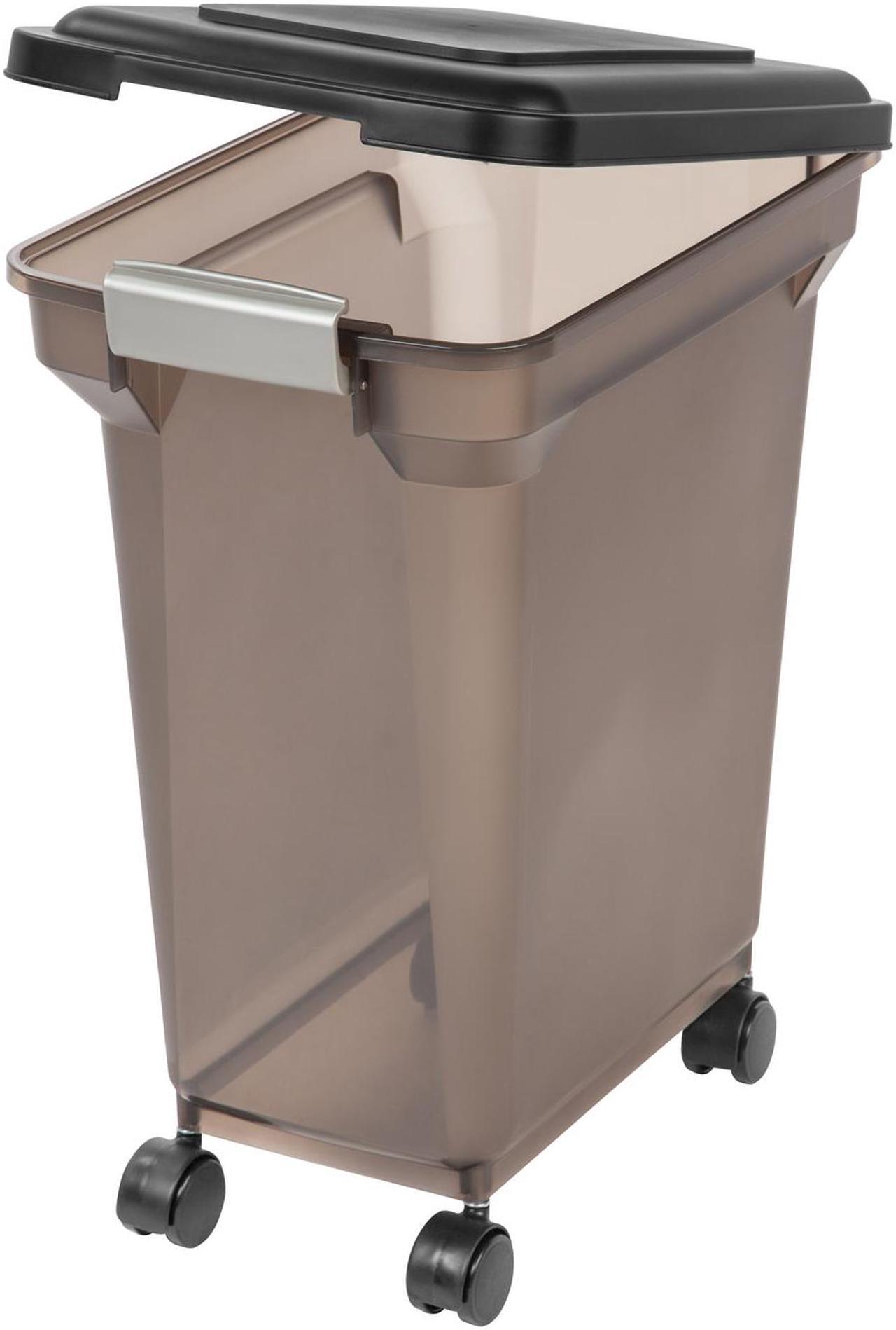 Alt view image 2 of 4 - IRIS 28 Quart Airtight Food Container, Black