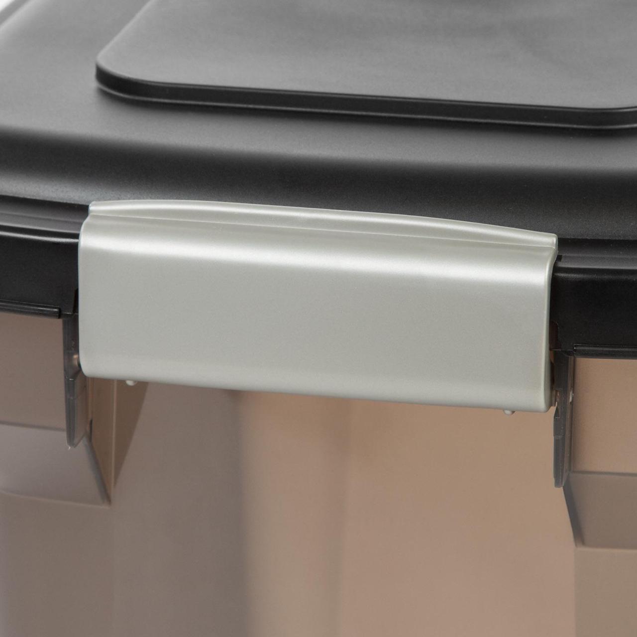 Alt view image 3 of 4 - IRIS 28 Quart Airtight Food Container, Black