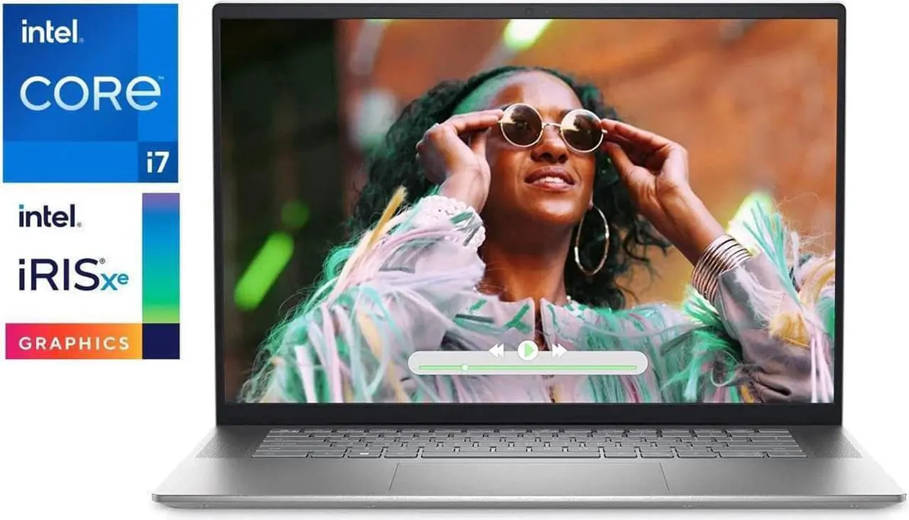 Main image of Dell Inspiron 5620 16" Full HD+ 1920 x 1200 Notebook,12th Gen Intel Core i7-1255U Processor,16GB DDR4,2TB SSD,Intel Iris Xe Graphics,Wifi-AX,Bluetooth,HDMI,USB Type-C Display,Windows 11 Pro