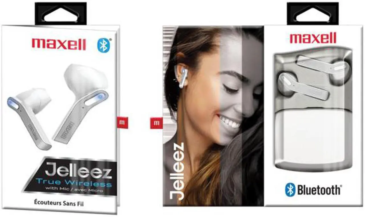 Alt view image 2 of 12 - Jelleez True Wireless Earbuds Bluetooth Connectivity Comfort Fit- White