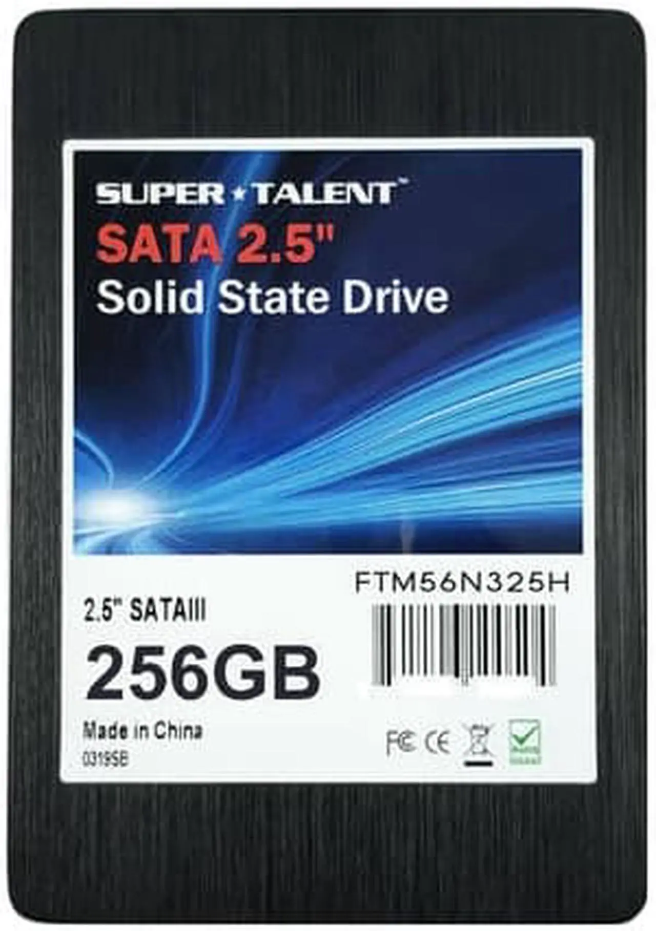 Alt view image 5 of 13 - Super Talent TeraNova 256GB 2.5 inch SATA3 Solid State Drive (TLC)