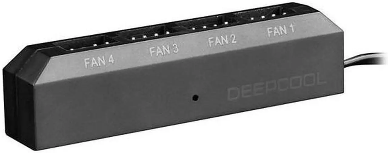 Alt view image 8 of 8 - DEEPCOOL FH-04 PWM Fan Hub, Supports up to 4 Fans (3-pin or 4-pin), Occupying only One 4-pin Motherboard Header (System Fan or CPU Fan)