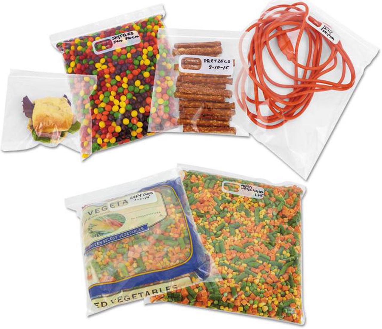Alt view image 2 of 17 - Boardwalk Reclosable Food Storage Bags 1 qt Clear LDPE 6 1/2 x 5.88 500/Box